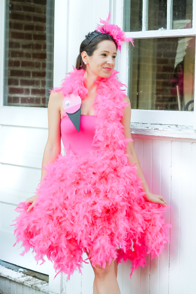 DIY Flamingo Costume for Kids and Adults | Diary of a Debutante