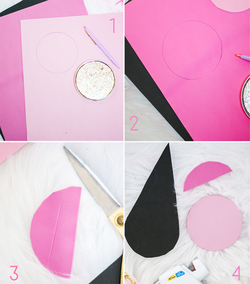 DIY flamingo costume by southern lifestyle blogger Stephanie Ziajka from Diary of a Debutante, DIY pink flamingo costume tutorial, flamingo Halloween costume, cute DIY Halloween costumes, diy costumes for adults
