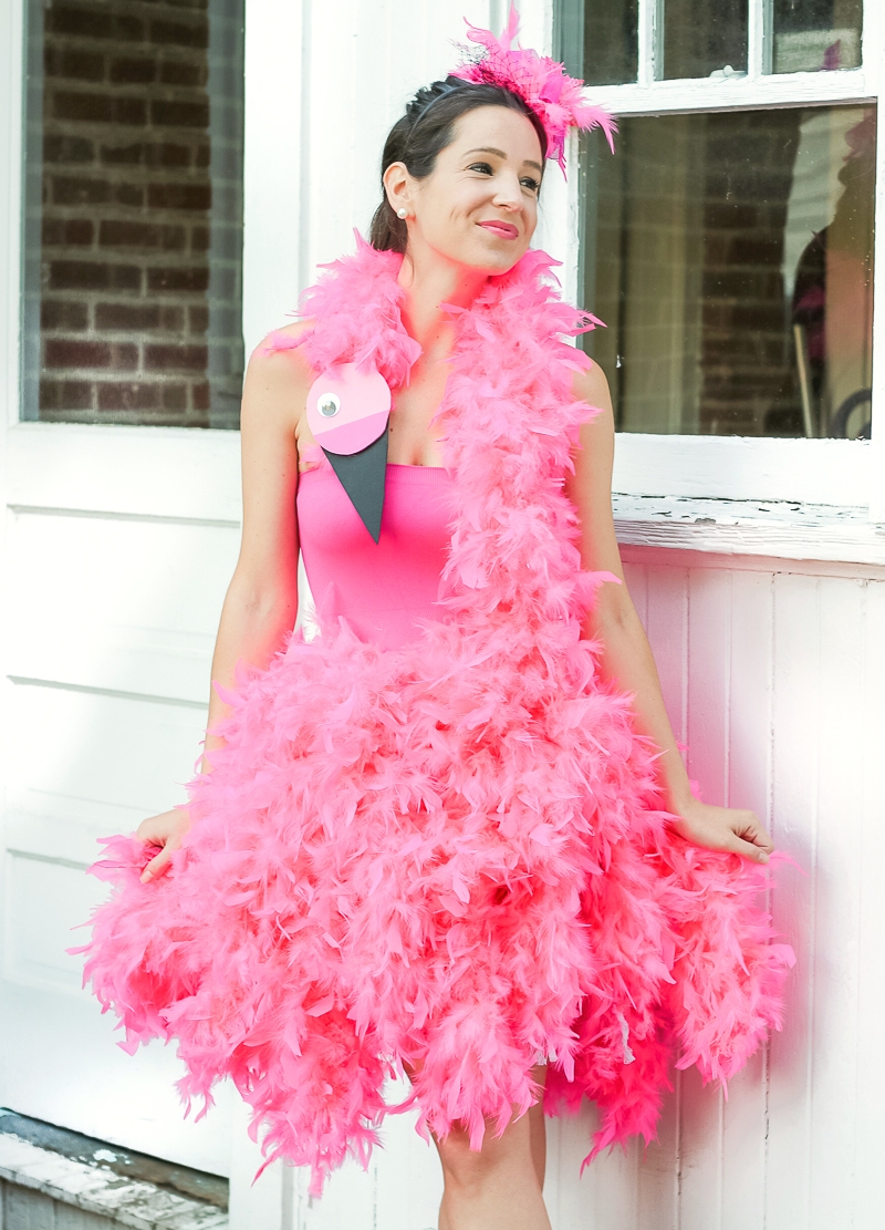 DIY Flamingo Costume for Kids and Adults Diary of a Debutante.