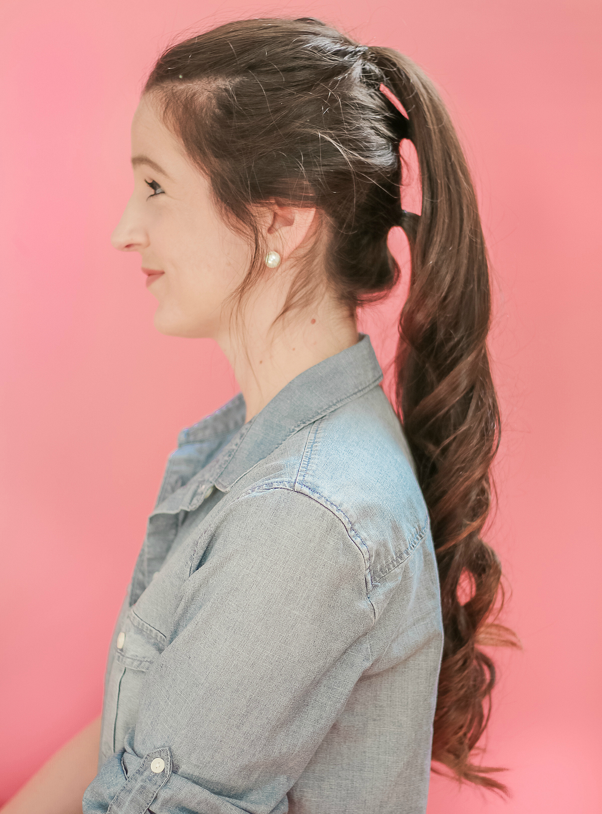 Fall Hair Woes: Tips for Caring for Your Scalp and Topsy Tail Ponytail Tutorial for Long Hair by southern lifestyle blogger Stephanie Ziajka from Diary of a Debutante, easy hairstyle tutorial, Dove Dermacare Scalp Soothing Moisture Anti-Dandruff Shampoo review, hairstyles for long hair step by step, easy ponytail hairstyles step by step