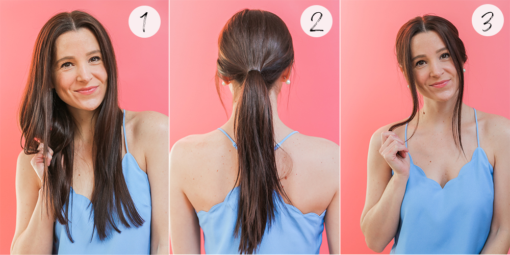 Easy Braided Chignon Tutorial and At-Home Hair Dye Tips by Stephanie Ziajka from the popular beauty blog Diary of a Debutante, easy dressy hairstyles for long hair, undone chignon tutorial, Schwarzkopf Color Ultime hair color review, Schwarzkopf Color Ultime 3.8 Deep Brunette