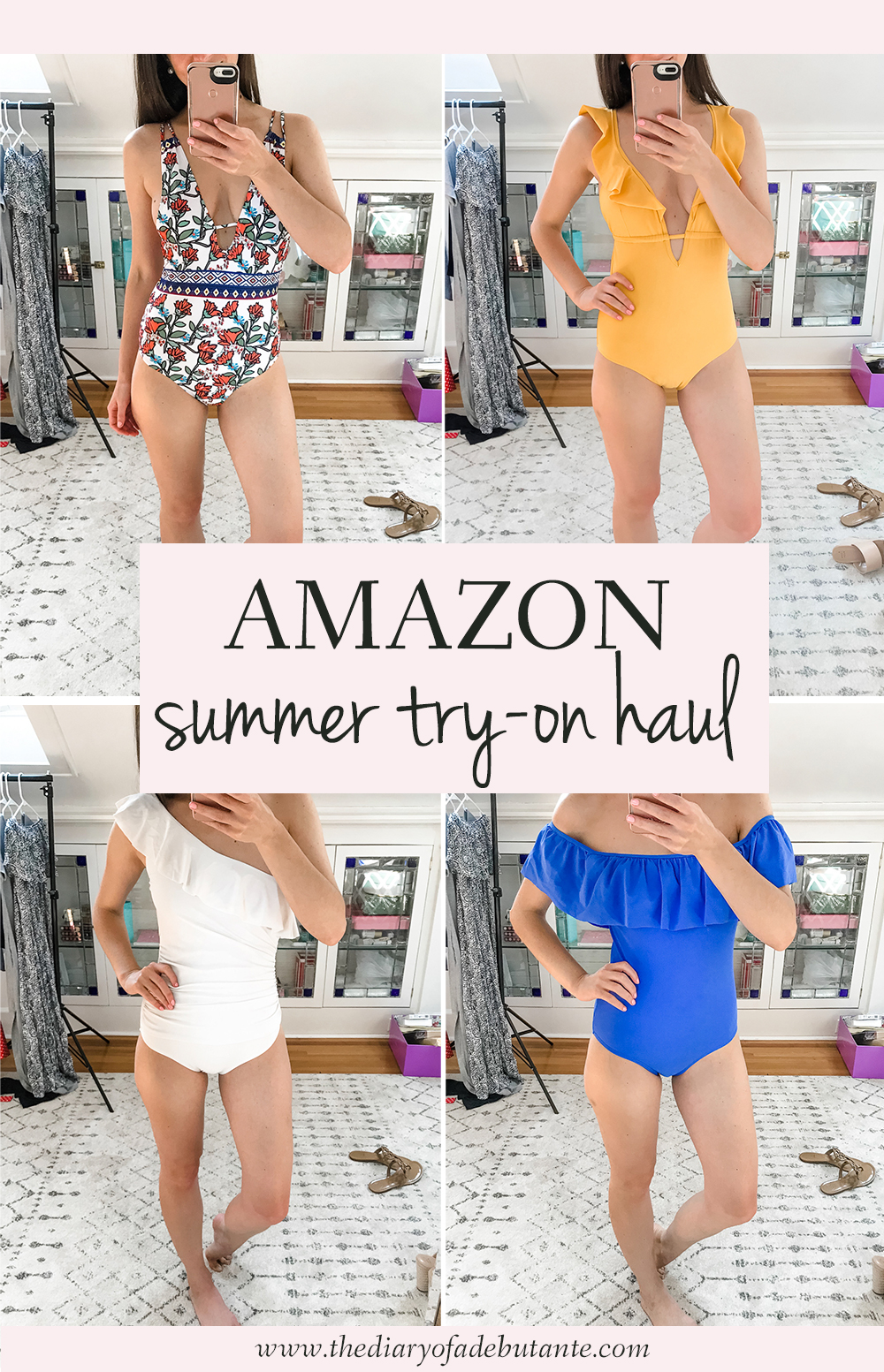 Amazon Summer Try-On Haul and Style Picks by popular affordable fashion blogger Stephanie Ziajka from Diary of a Debutante