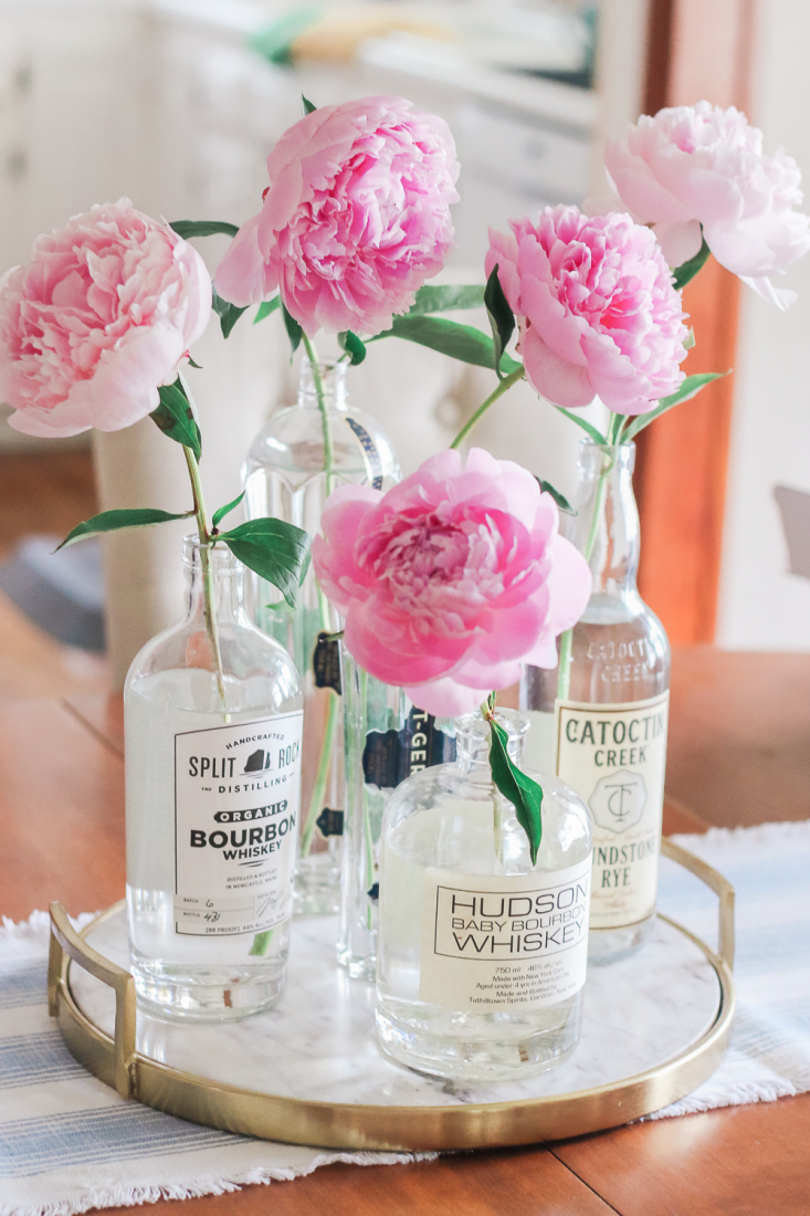 DIY Peony Centerpiece + More Rustic Centerpiece Ideas