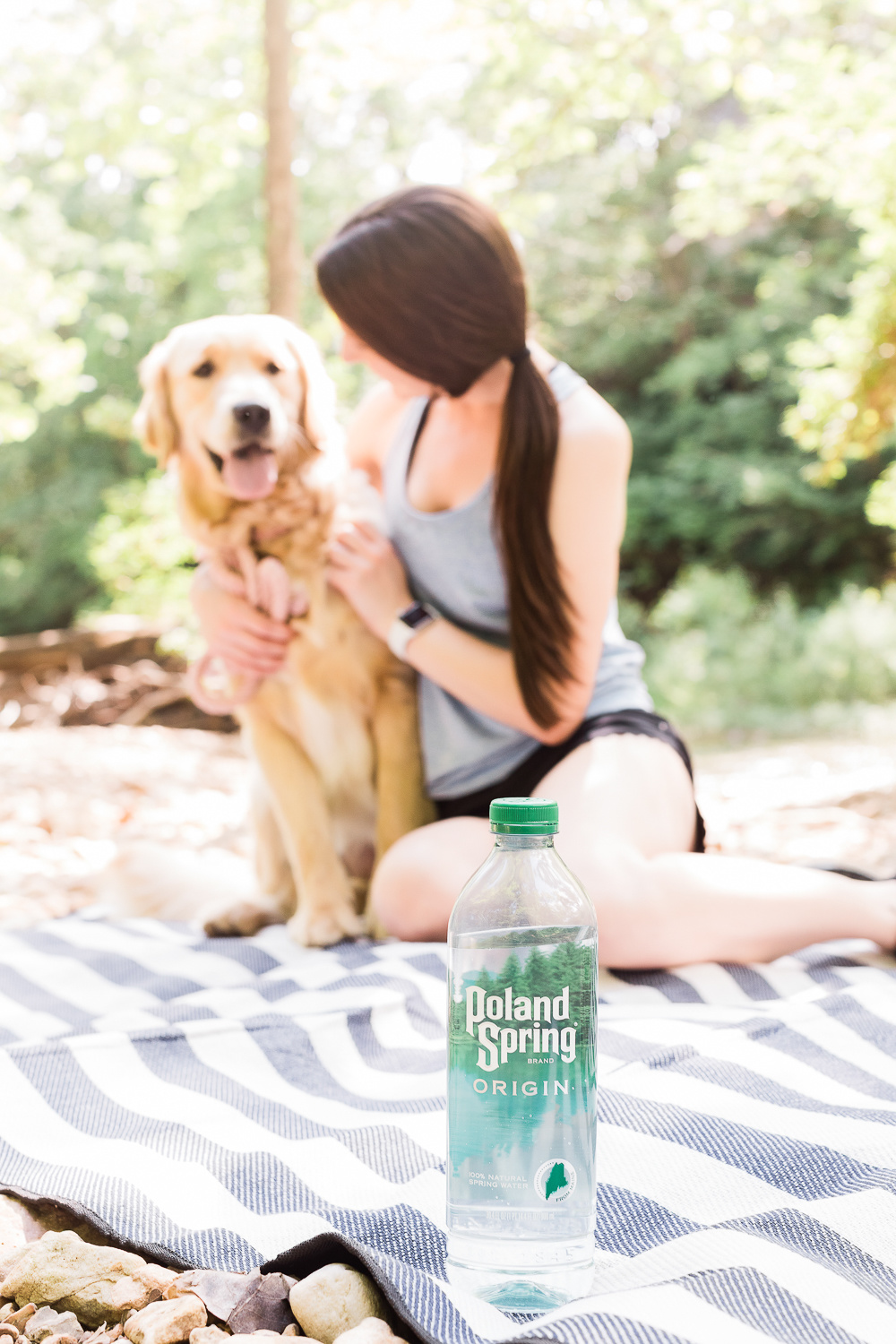 Poland Spring Origin Natural Spring Water at Walmart, Summer Adventuring: How to Plan the Perfect Hiking Picnic by popular midwest blogger Stephanie Ziajka from Diary of a Debutante, Columbia MO hiking