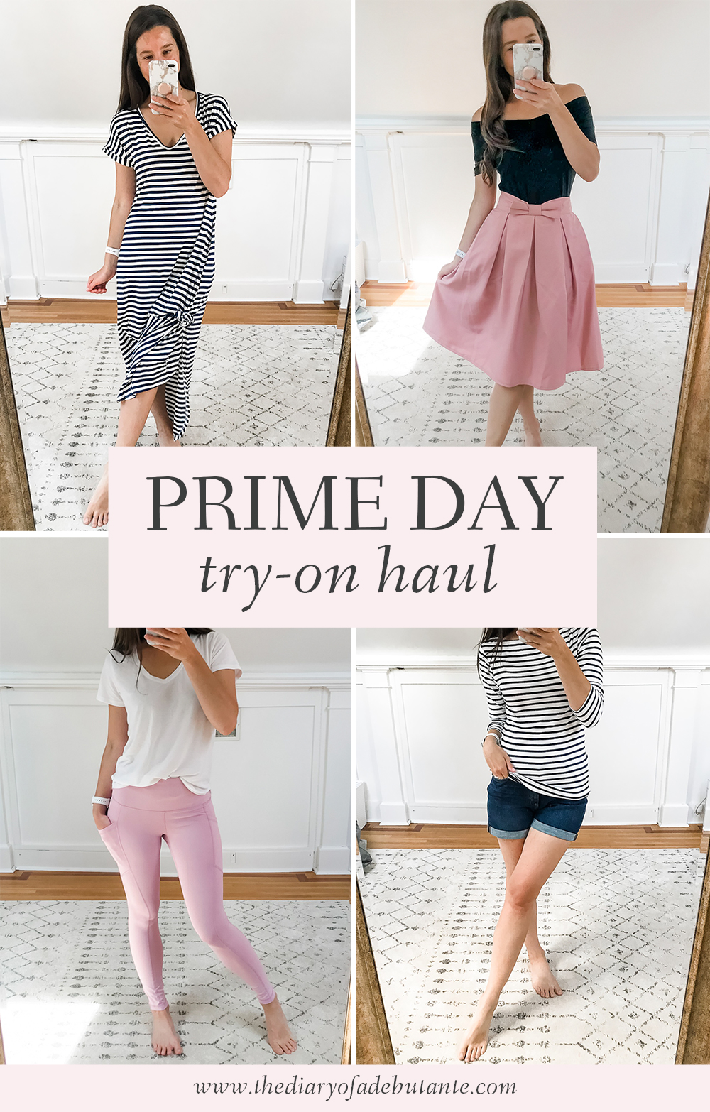 Amazon Prime Day Try-On Haul: Top Affordable Fashion Finds by popular affordable fashion blogger Stephanie Ziajka from Diary of a Debutante