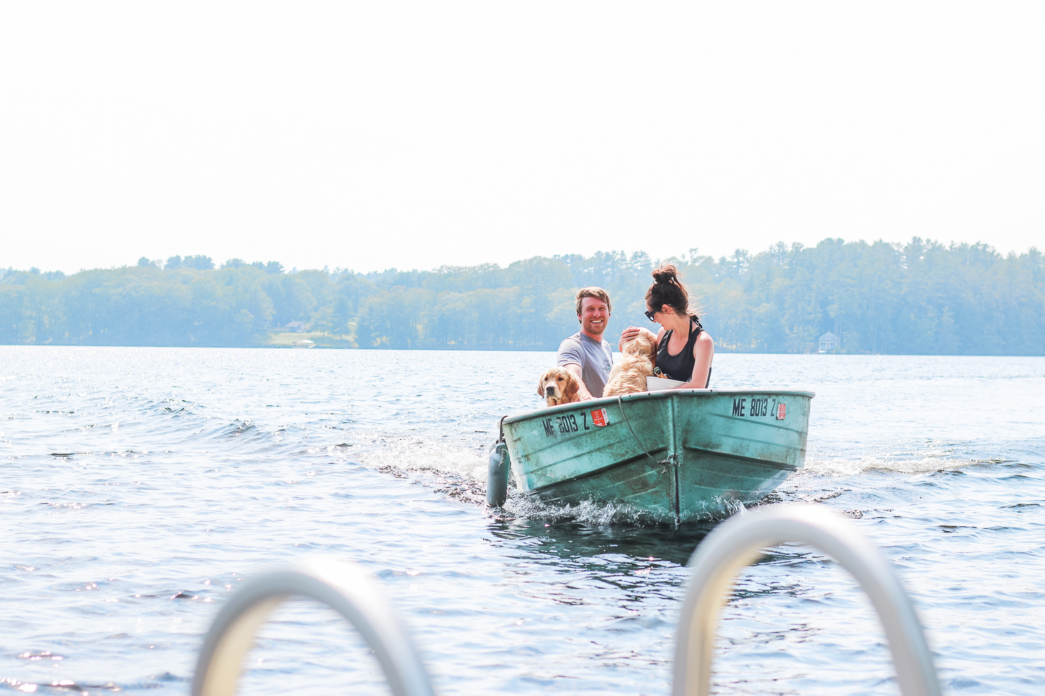 Our Maine Proposal Story by popular midwest lifestyle blogger Stephanie Ziajka from Diary of a Debutante, Damariscotta Lake proposal photos, Maine engagement photos