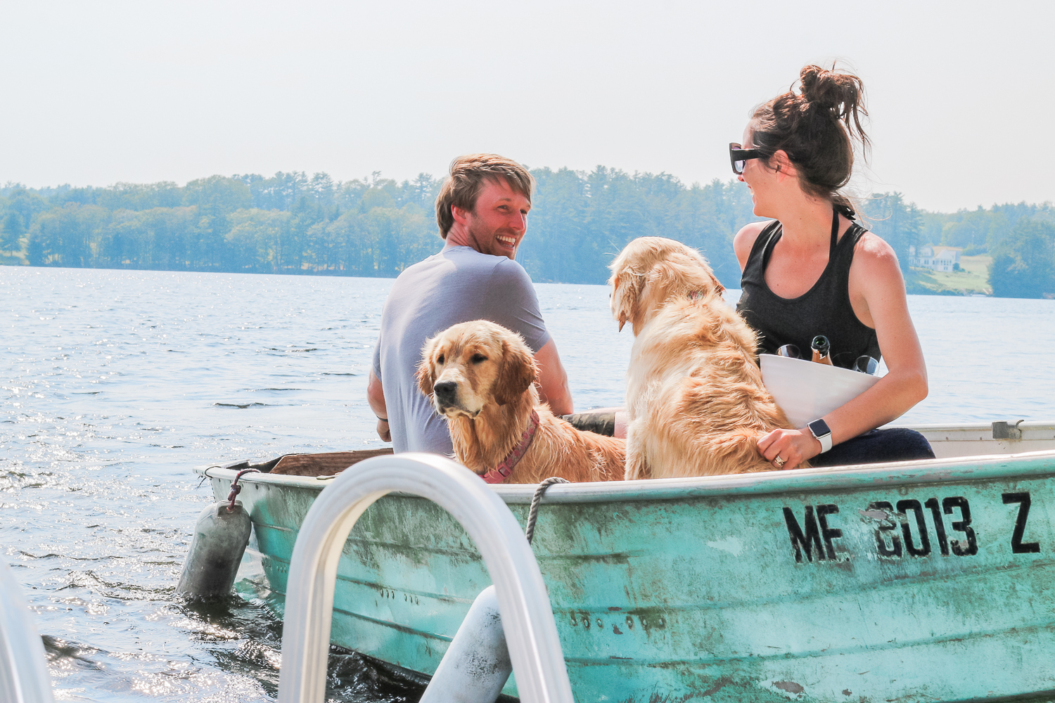 Our Maine Proposal Story by popular midwest lifestyle blogger Stephanie Ziajka from Diary of a Debutante, Damariscotta Lake proposal photos, Maine engagement photos