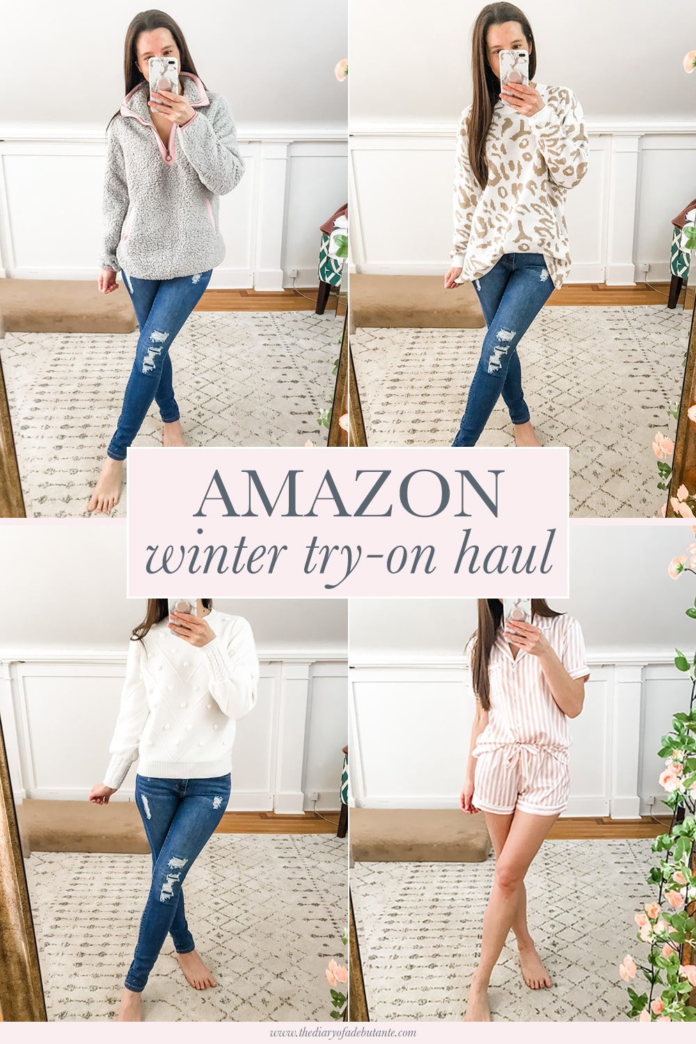 Affordable fashion blogger Stephanie Ziajka of Diary of a Debutante shares her 2020 Amazon winter try-on haul