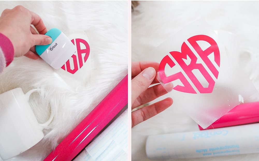 DIY blogger Stephanie Ziajka shares an easy DIY monogram mug tutorial