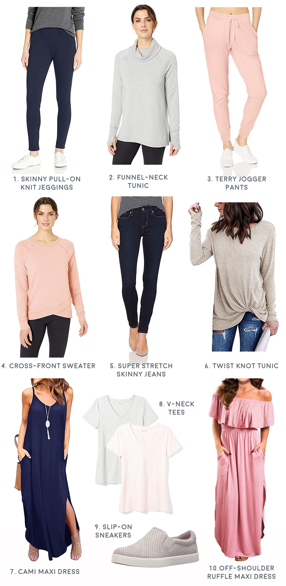 Affordable fashion blogger Stephanie Ziajka shares the top work from home loungewear on Amazon on Diary of a Debutante