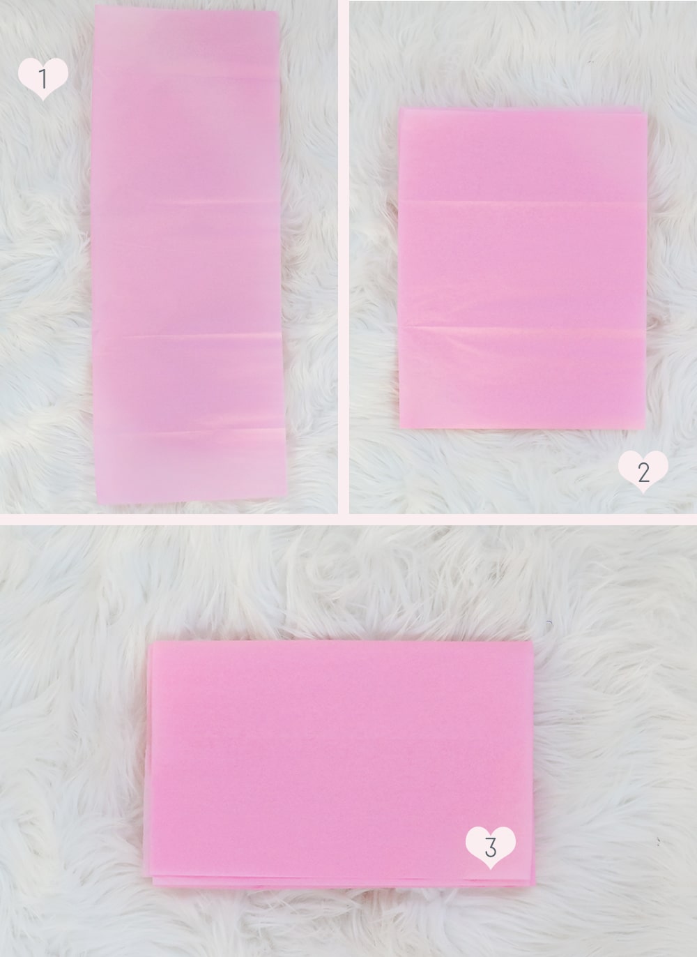 Step 1 of DIY blogger Stephanie Ziajka's tissue paper tassels DIY tutorial on Diary of a Debutante