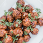 Sweet and Spicy Game Day Meatballs