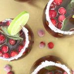 Cranberry Basil Margarita