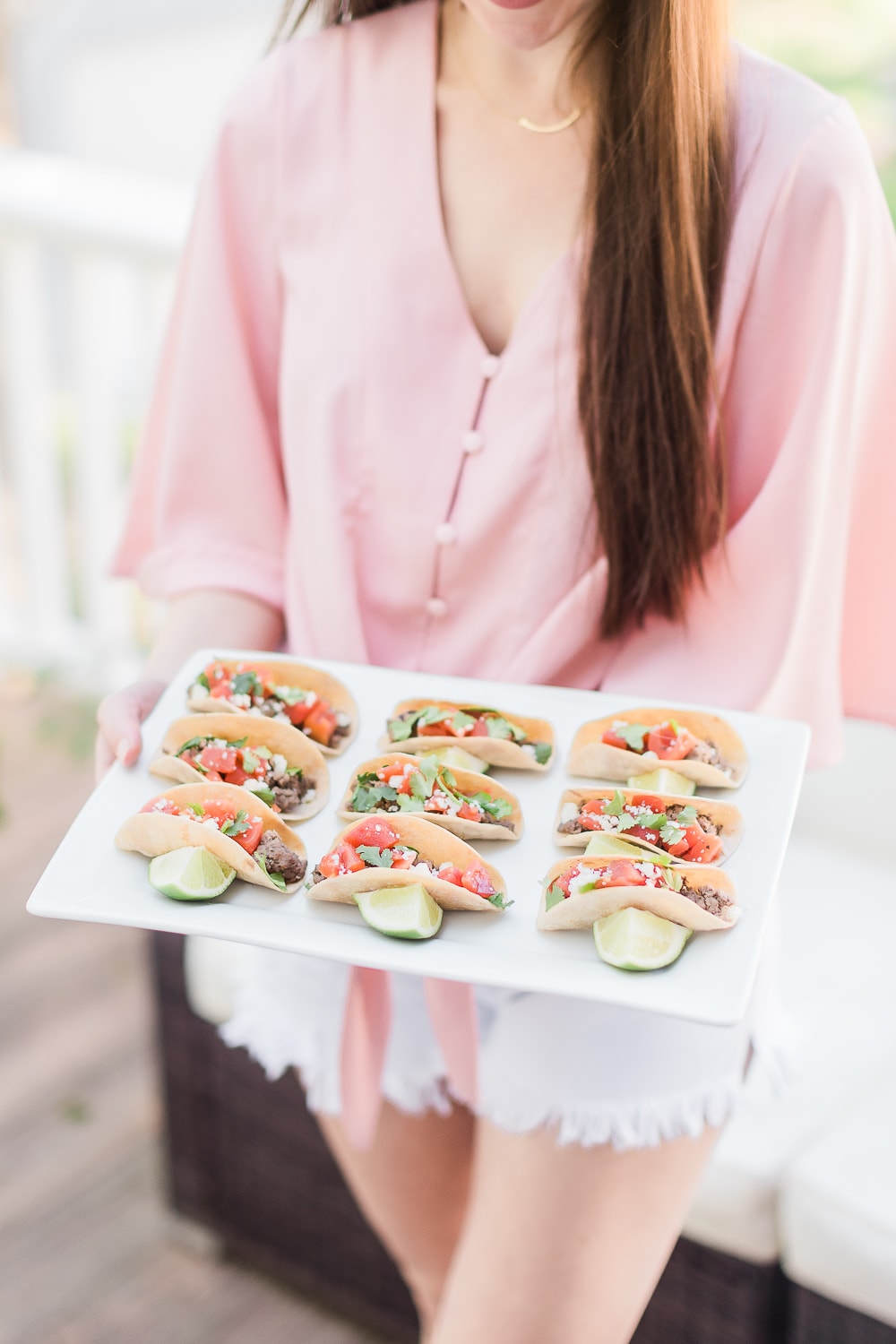 Easy mini beef tacos recipe adapted from Pizzazzerie's Entertain in Style by Stephanie Ziajka on Diary of a Debutante