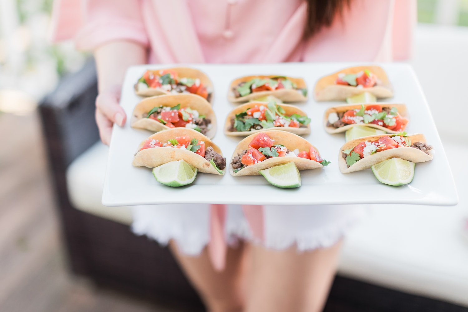 Blogger Stephanie Ziajka shares ideas for what to serve with beef tacos on Diary of a Debutante