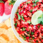 Fresh Strawberry Jalapeno Salsa