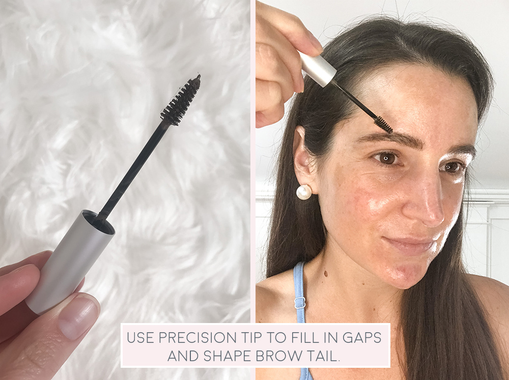 How to get fuller eyebrows at home with Rodan and Fields Brow Defining Boost gel by beauty blogger Stephanie Ziajka on Diary of a Debutante