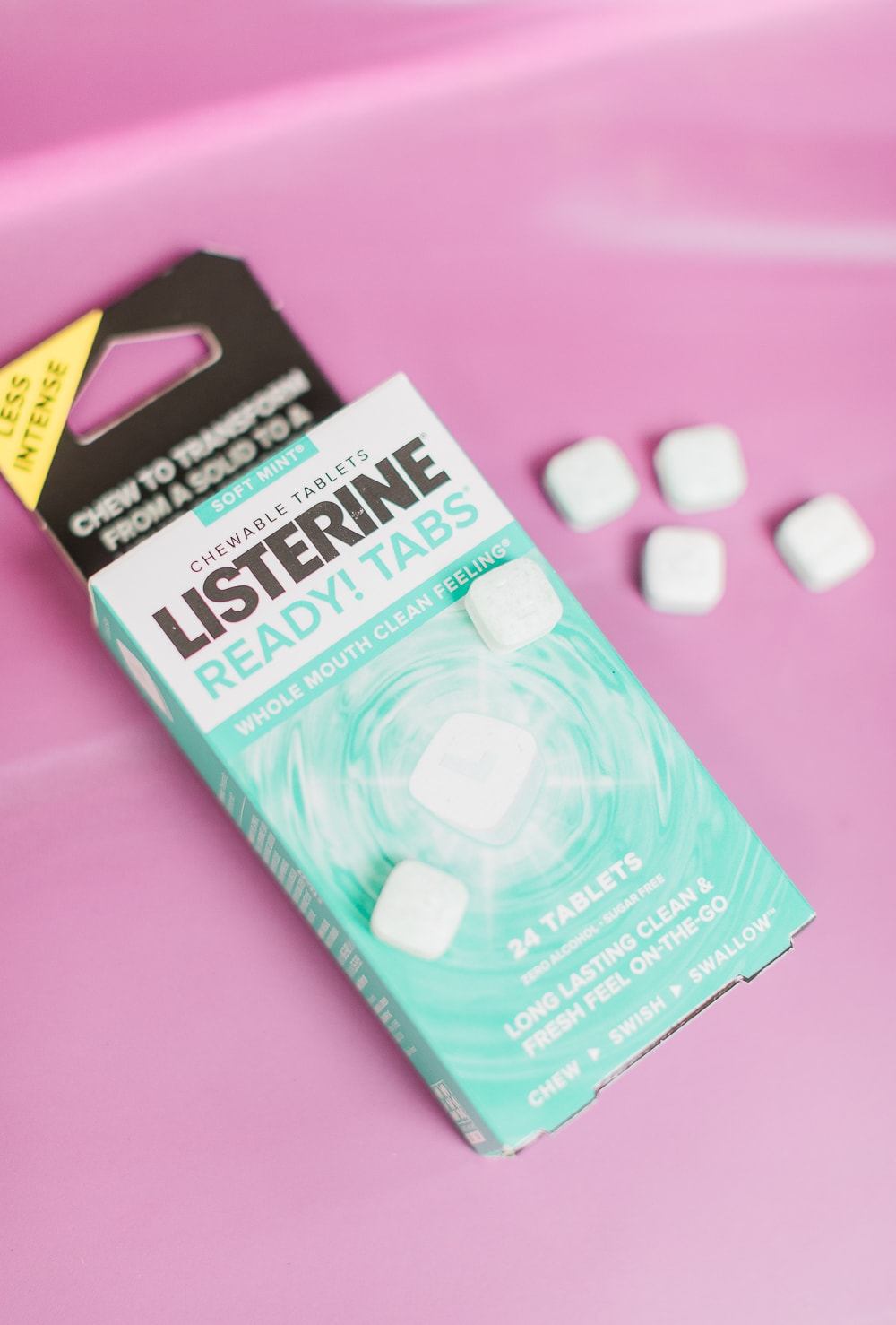 Listerine Ready Tabs in Soft Mint Review by blogger Stephanie Ziajka on Diary of a Debutante