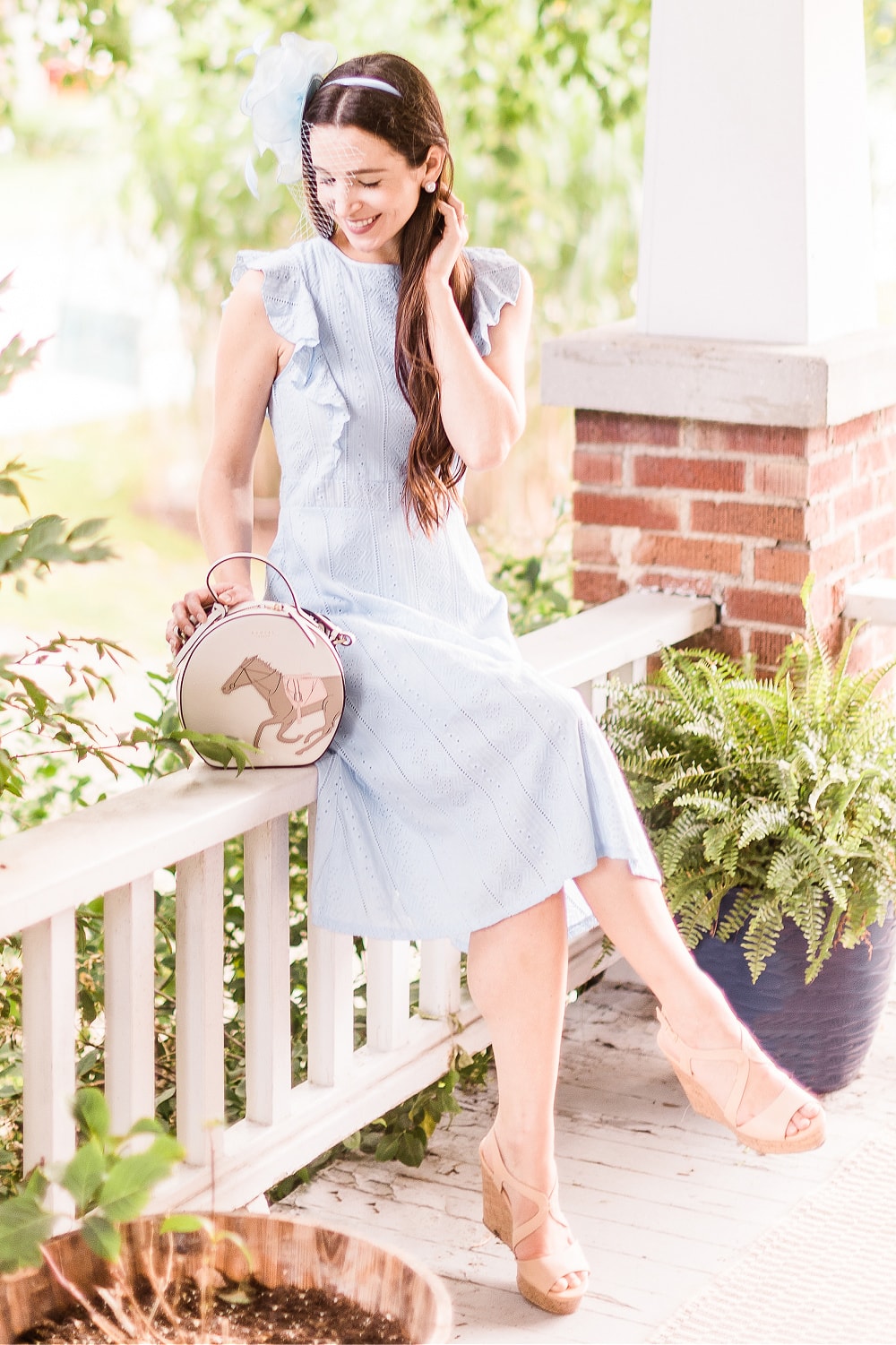 Affordable fashion blogger Stephanie Ziajka styles one of the best derby day outfits on Diary of a Debutante