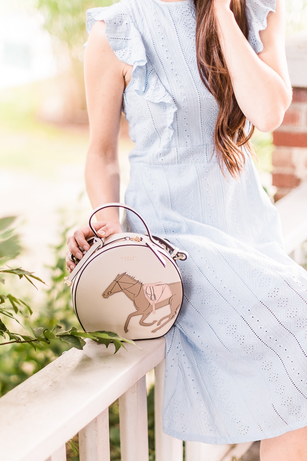 Radley London Royal Ascot Crossbody styled for Derby Day by southern blogger Stephanie Ziajka on Diary of a Debutante