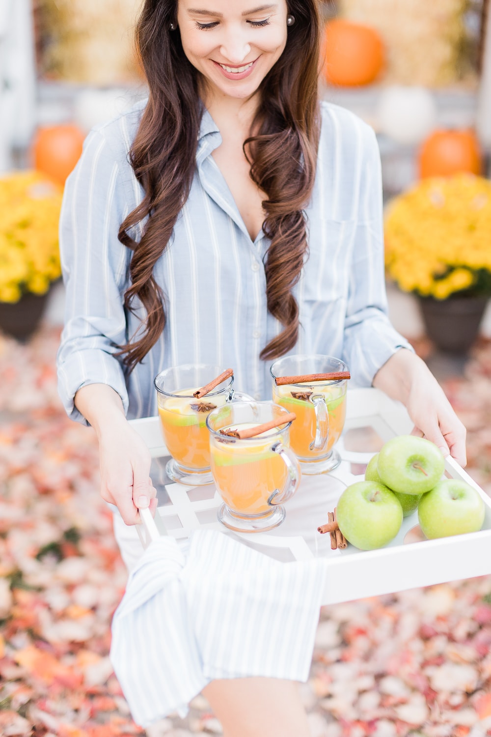 Blogger Stephanie Ziajka shares a warm hot toddy recipe with bourbon on Diary of a Debutante