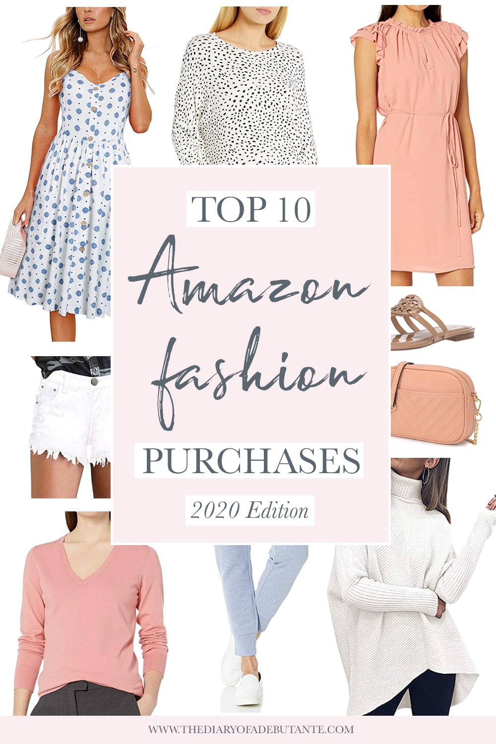 Blogger Stephanie Ziajka rounds up her top Amazon Fashion finds under 50 from 2020 on Diary of a Debutante