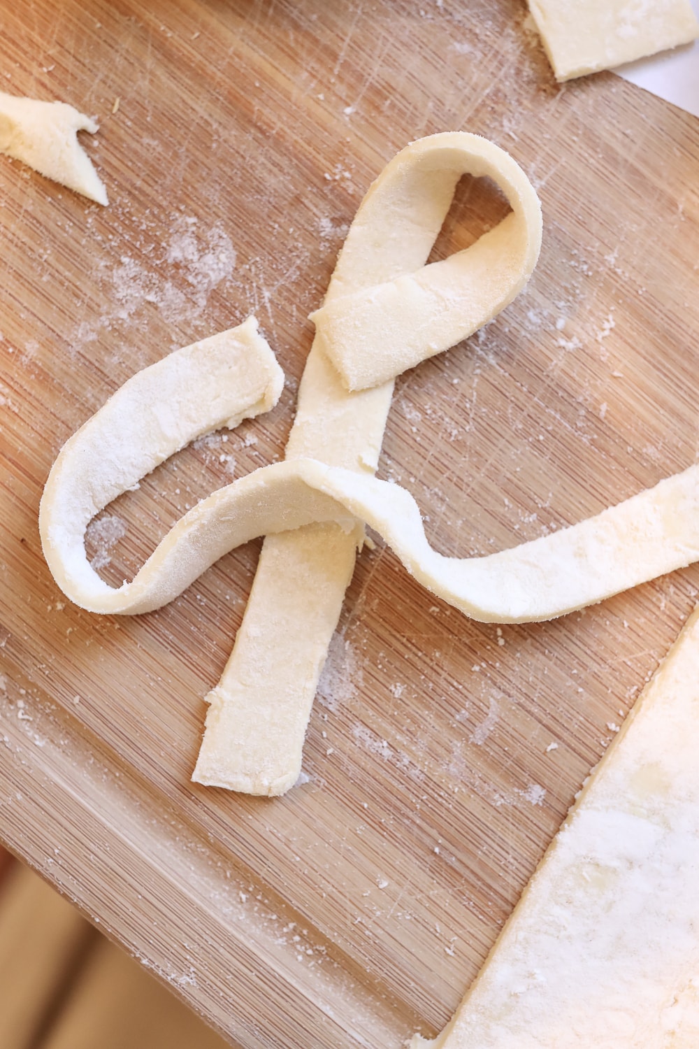Blogger Stephanie Ziajka shows how to make a bow out of puff pastry on Diary of a Debutante