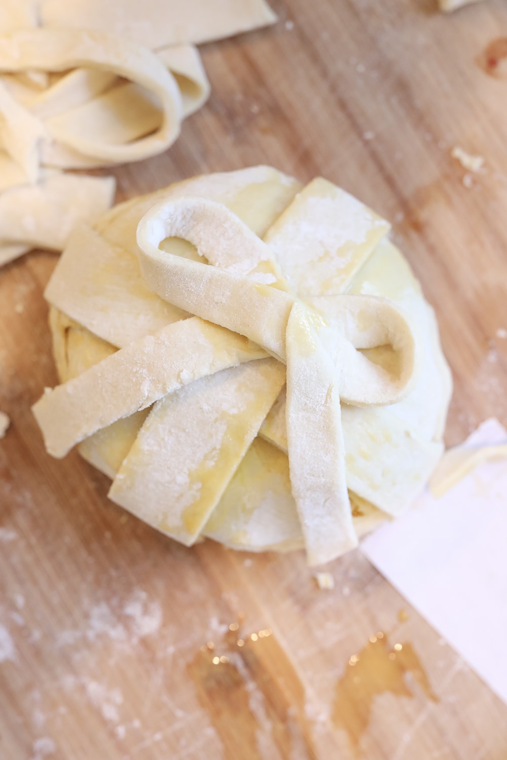Holiday recipe for brie cheese in puff pastry by blogger Stephanie Ziajka on Diary of a Debutante