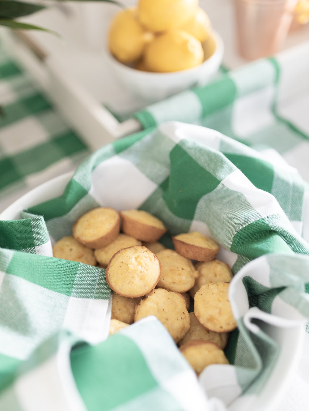 Mini cornbread muffins made by southern blogger Stephanie Ziajka on Diary of a Debutante
