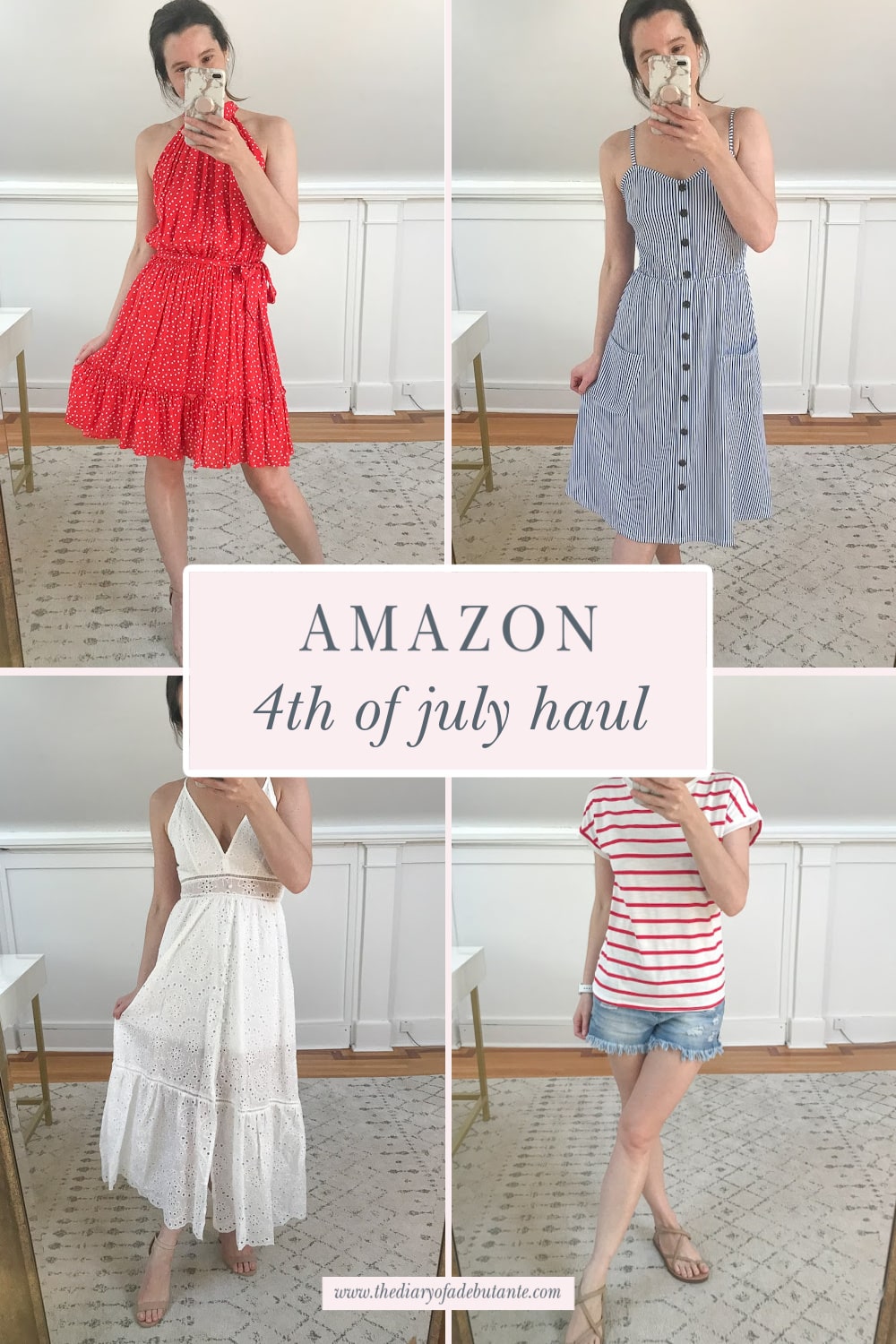 4th of July try on haul from affordable fashion blogger Stephanie Ziajka on Diary of a Debutante