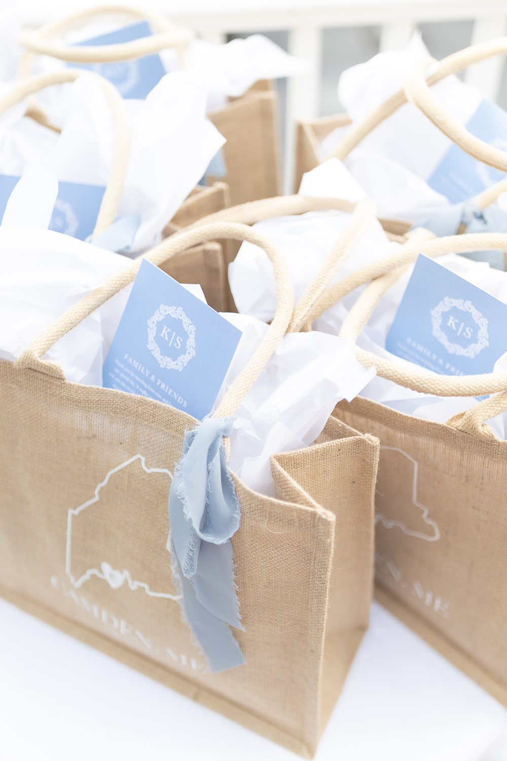 Maine wedding welcome bag ideas from DIY blogger Stephanie Ziajka on Diary of a Debutante