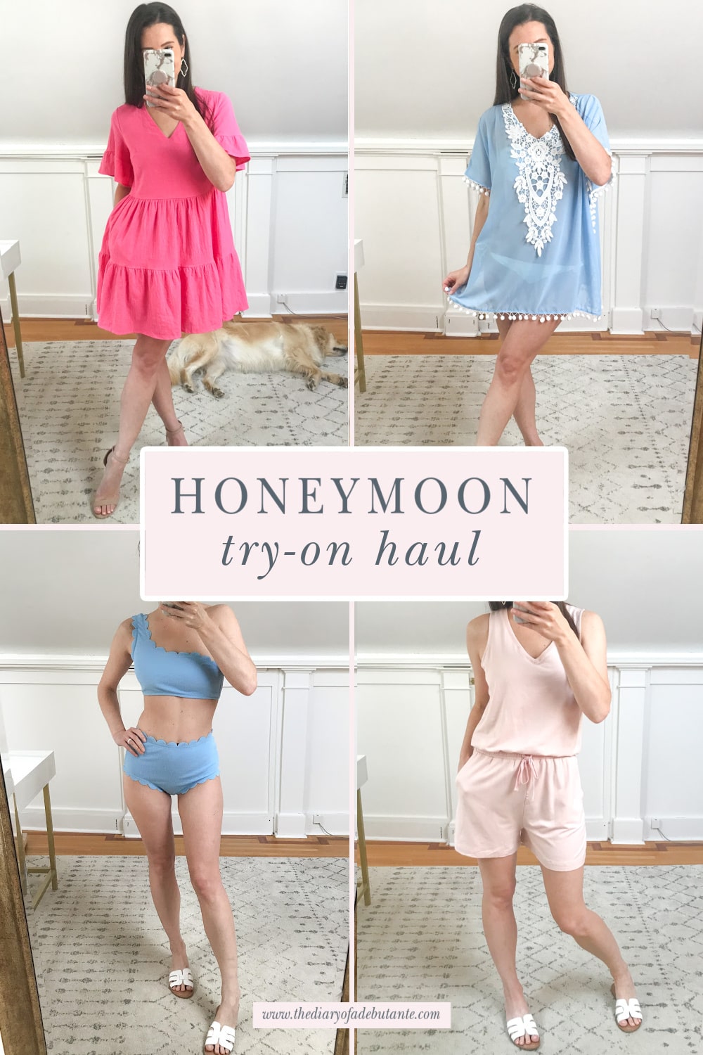 Amazon honeymoon try-on haul from affordable fashion blogger Stephanie Ziajka on Diary of a Debutante