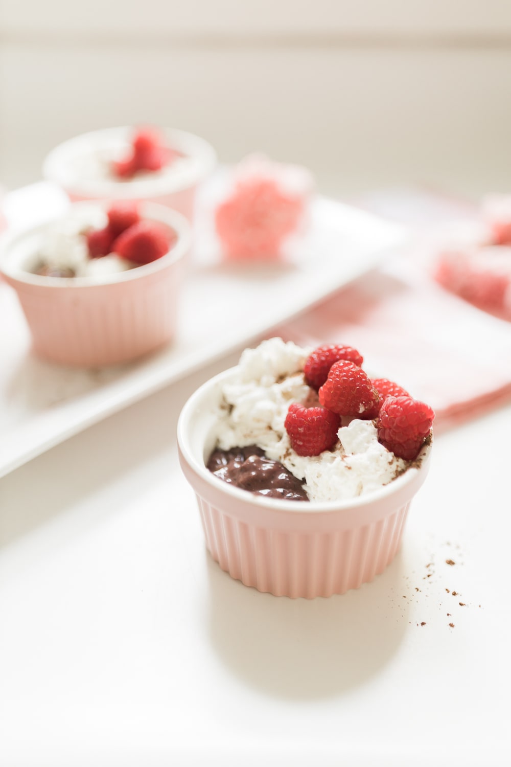 Chocolate chia seed pudding recipe by blogger Stephanie Ziajka on Diary of a Debutante
