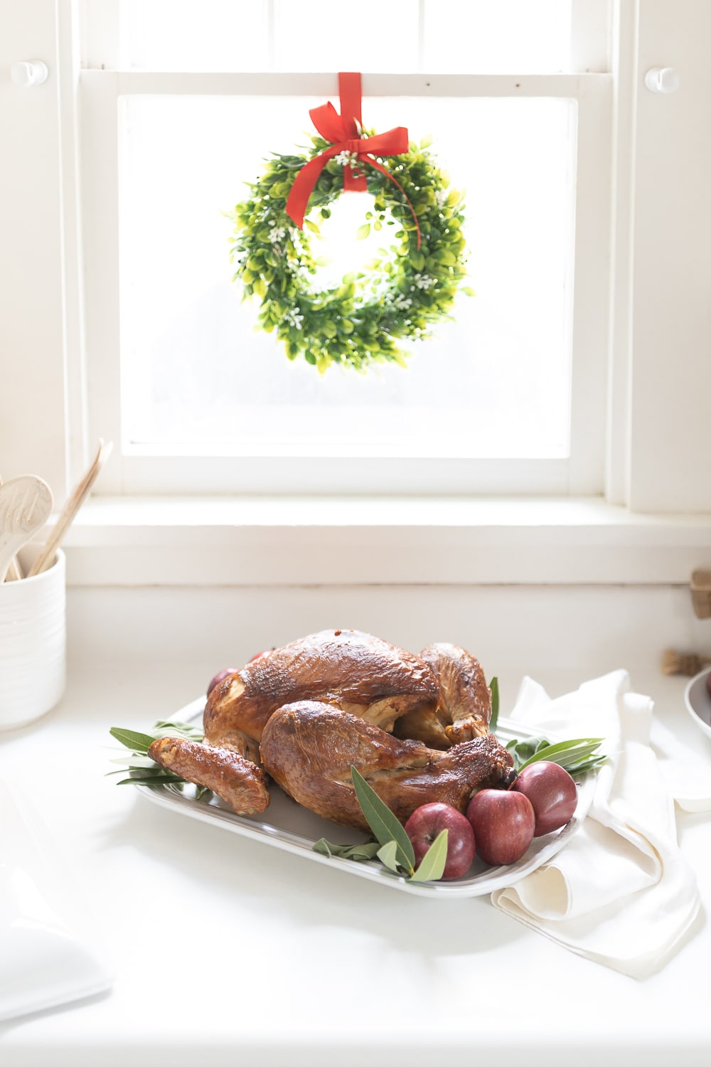 Turkey Hy-Vee Holiday Meal Pack prepared for Christmas dinner by blogger Stephanie Ziajka on Diary of a Debutante