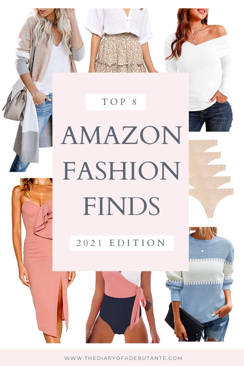 Affordable fashion blogger Stephanie Ziajka rounds up the best amazon fashion finds 2021 on Diary of a Debutante