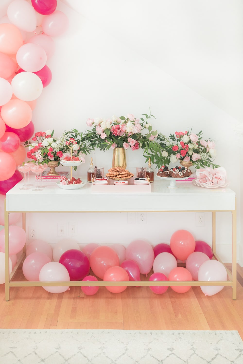 Galentine's Day recipes and decorations created by blogger Stephanie Ziajka on Diary of a Debutante