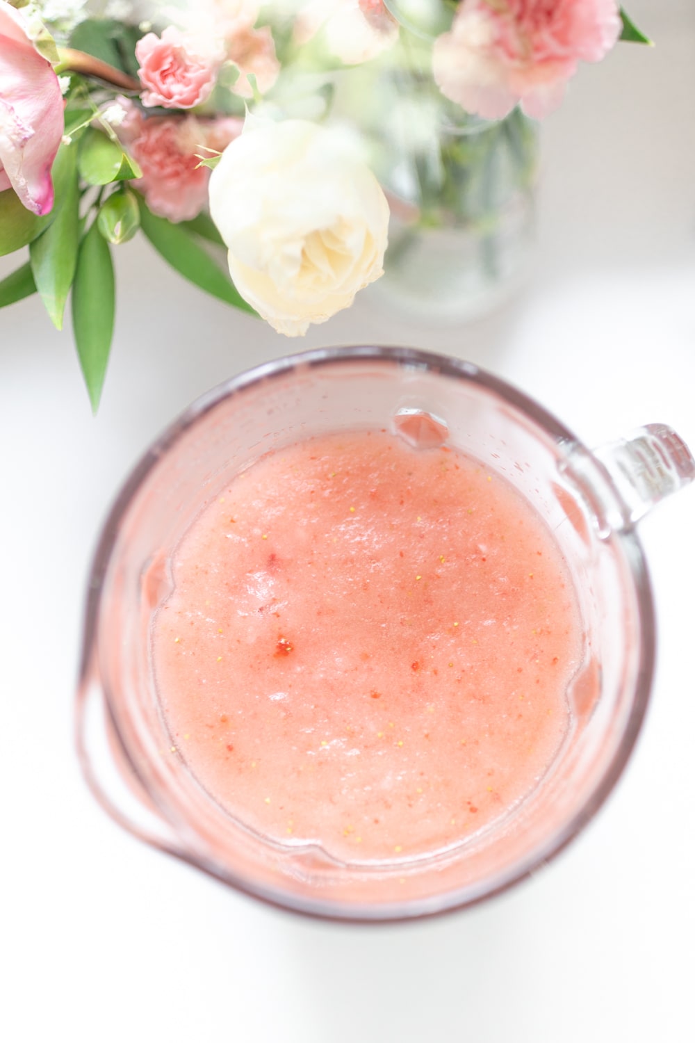 Strawberry frose recipe created by blogger Stephanie Ziajka on Diary of a Debutante