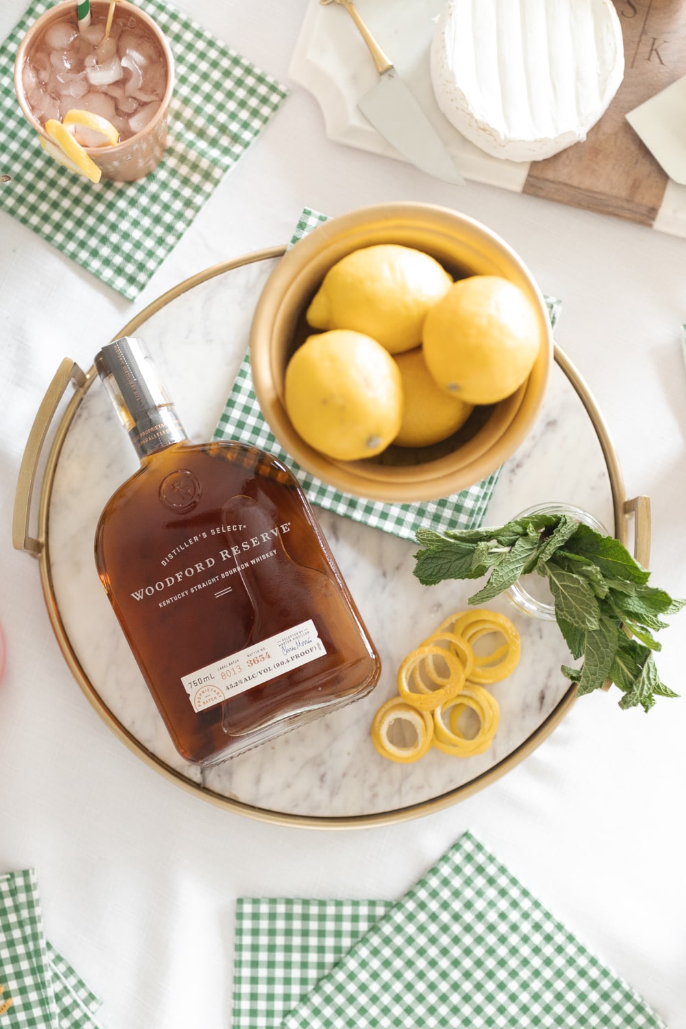 Bottle of Woodford Reserve bourbon featured on Diary of a Debutante