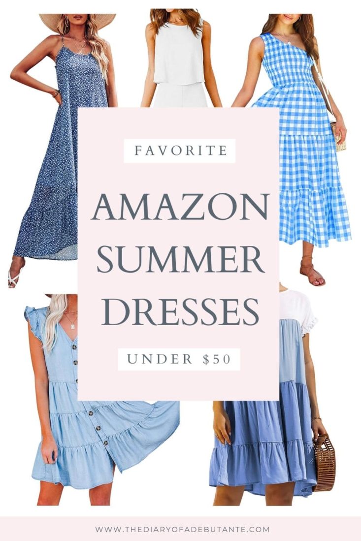 Cute Summer Dresses on Amazon (All under $50!) | Diary of a Debutante