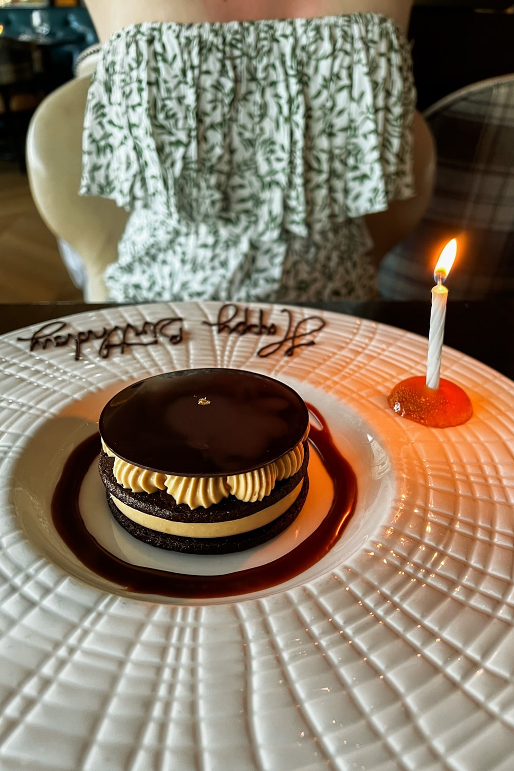 Blogger Stephanie Ziajka shares her Happy Birthday Chocotorta dessert from the Four Seasons St Louis Cinder House restaurant on Diary of a Debutante