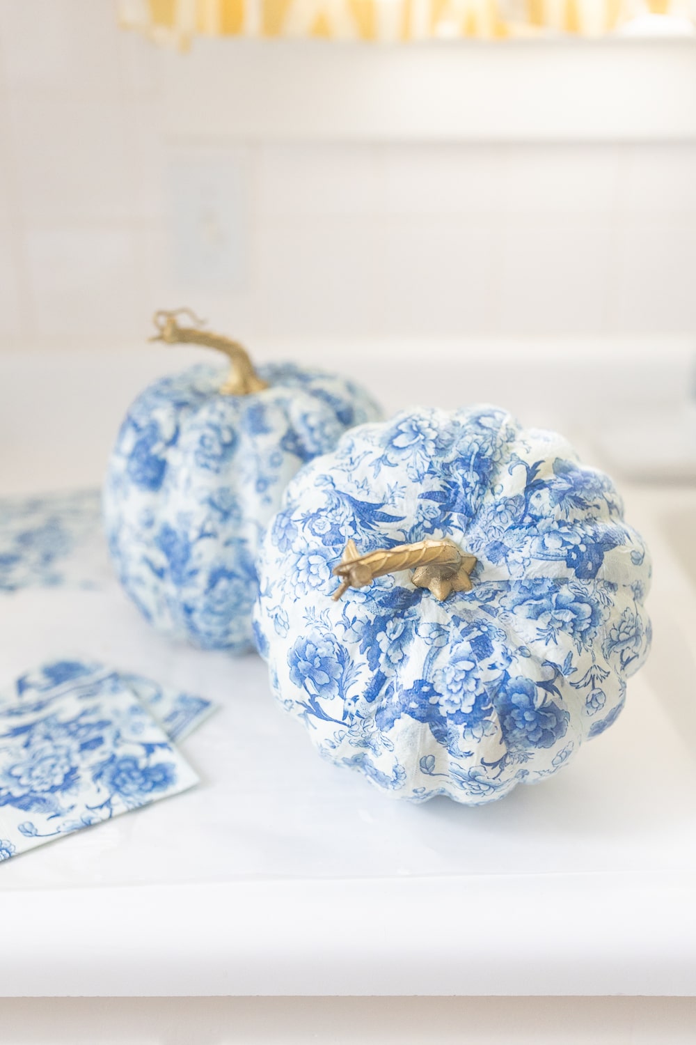 How to Decoupage a Pumpkin